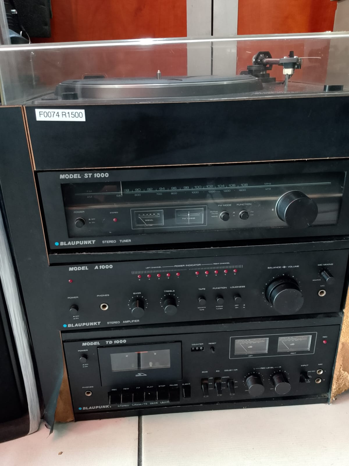 Vintage Blaupunkt home audio system